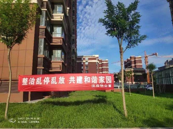 汶上街道强力开展物业服务领域车辆乱停乱放专项整治行动